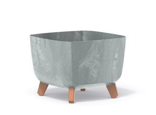 Prosperplast Kvetináč GRACIA SQUARE BETON EFFECT DGQL300E 29cm beton