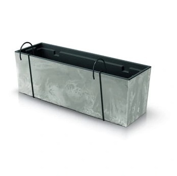 Prosperplast Truhlík s hakami URBI CASE BETON EFFECT DUC600EW 58cm beton