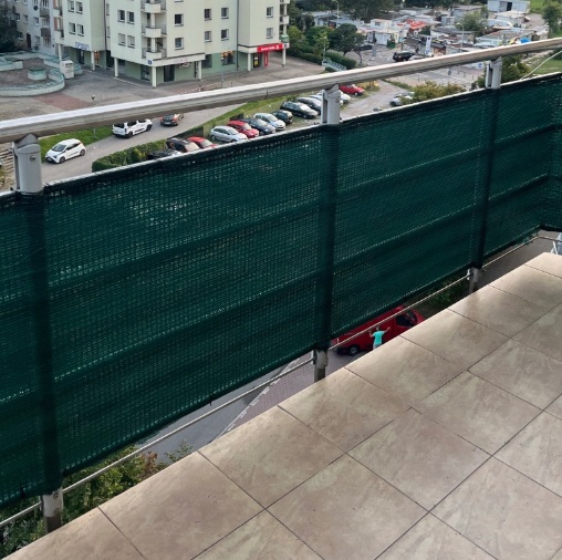Tieniaca tkanina BRADAS 135 g/m² sieť 90% 1,5 x 10 m zelená