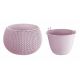 Kvetináč Splofy Bowl DKSP370 svetlá jahoda