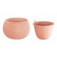 Kvetináč Splofy Bowl DKSP290 broskyňa
