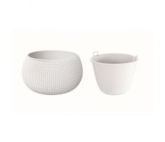 Kvetináč Splofy Bowl DKSP370 biely