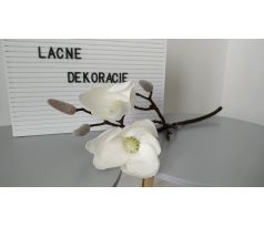 Vetvička Magnolia CV08353 44cm biela