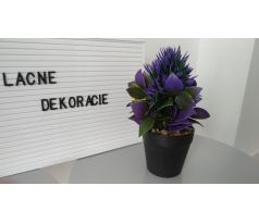 Kvetina v kvetináči CV14723 fialová