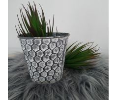 Kovový obal 167713 black-white 13cm