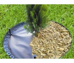Okraj záhrady GARDENER 10m + 20 klincov čierny