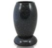 Váza na hroby 70.002.22 22,5cm čierna bodkovaná
