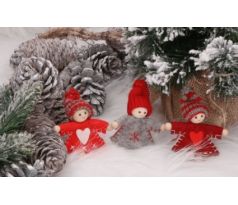 Vianočné bábiky 216-573 sada 3 kusy