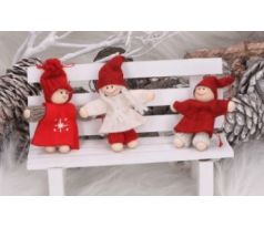 Vianočné bábiky 219-352 sada 3 kusy
