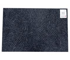 Sivá rohožka LISTY 40X60cm