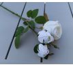 Ruže na stopke 18223 42cm biela