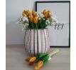 Zväzok tulipánov Prémium 5x 28cm oranžový