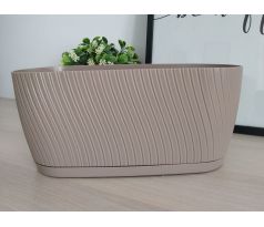 Truhlík MIKA s podmiskou 27cm taupe