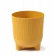 Obal na kvetináč ARIA Jumper 14cm horčica