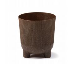 Obal na kvetináč ARIA Jumper 14cm ECO coffee espresso