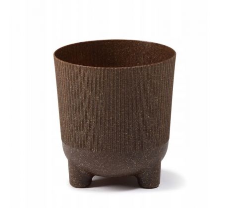 Obal na kvetináč ARIA Jumper 14cm ECO coffee espresso