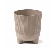 Obal na kvetináč ARIA Jumper 14cm ECO coffee latte