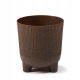 Obal na kvetináč ARIA Jumper 16cm ECO coffee espresso