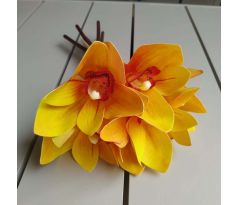 Zväzok Orchidea 03933 žlto-oranžová
