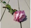 Umelá ruža KWLA144R 49cm ružová