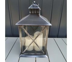 Plastová lucerna-lampáš MSL054BLS