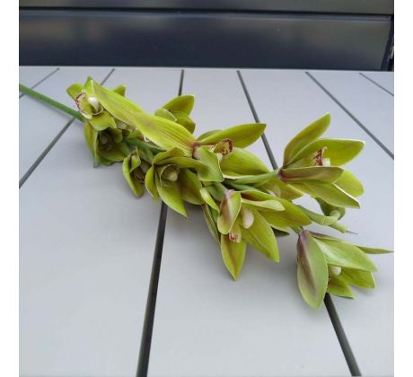 Vysoká umelá orchidea 03903 85cm zelená