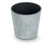 Kvetináč URBI ROUND EFFECT DURO250E 25cm beton