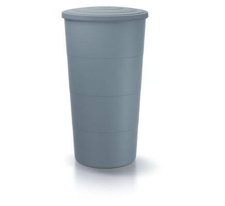 SMOOTH Sud na dažďovú vodu, 200l, svetlo šedá IDSM200