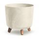 Kvetináč GRACIA TUBUS BETON EFFECT DGTL300LE 29,8 cm krém