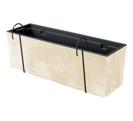 Truhlík s hakami URBI CASE BETON EFFECT DUC600EW 58cm krém