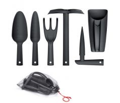 Sada ručného náradia RESPANA GARDENING TOOLS SET černá, 6 ks