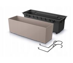 Truhlík s hákami URBI CASE DUC600W 58cm mocca