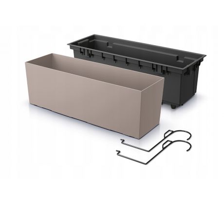 Truhlík s hákami URBI CASE DUC600W 58cm mocca