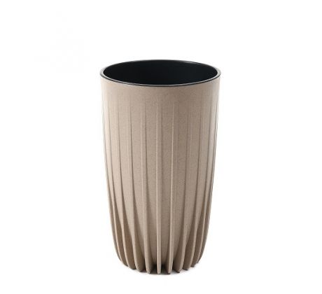 Kvetináč Mira vysoká ECO coffe 250mm latte