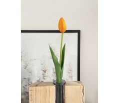 Oranžovo-červený tulipán Prémium 40cm