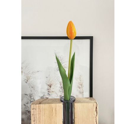 Oranžovo-červený tulipán Prémium 40cm