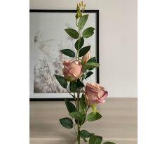 Vetvička ruže CV08486-4, 94cm
