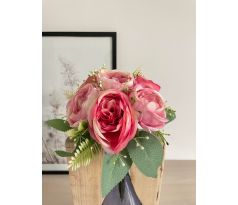 Kytička ruží X7 22437-2 28cm