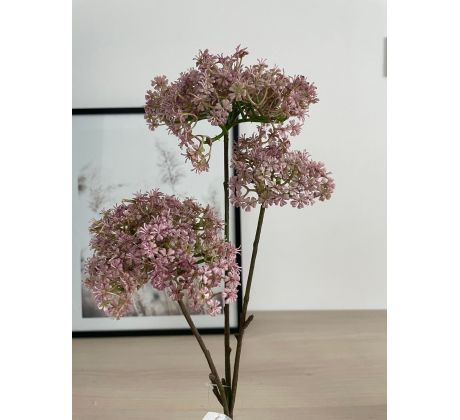 Umelý kvet do vázy 03374 ružovo-bordový 75cm