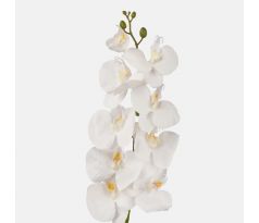 Umelá vetička Orchidea 763-02 biela 97cm