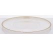 Priesvitný podtanier so zlatým lemovaním 160487 32cm
