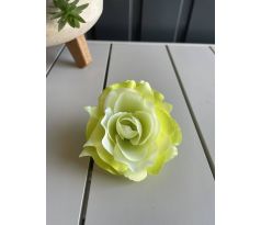 Umelá hlávka ruže 625-04 zelená