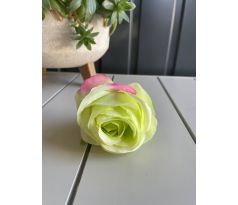 Hlávka ruže v puku 705-09 8x9cm