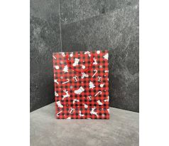 Vianočná darčeková taška 22T116-3 30x26cm