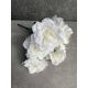 Kytica ruží 7 kvetov 40cm biela