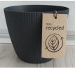 Kvetináče Magnolia ECO recycled jumper 160 antracit