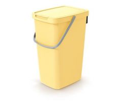 Odpadkový koš SYSTEMA Q COLLECT NHW20 žltý, objem 20 l