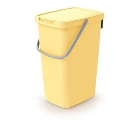 Odpadkový koš SYSTEMA Q COLLECT NHW20 žltý, objem 20 l