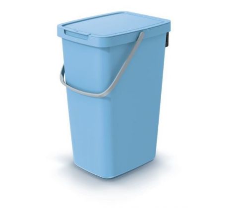 Odpadkový koš SYSTEMA Q COLLECT NHW20 svetlo modry, objem 20 l