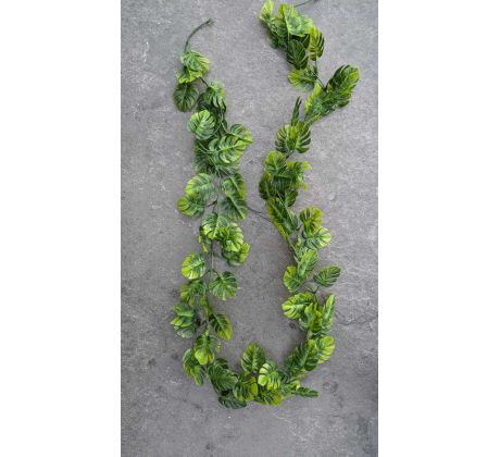 Girlanda Monstera 132 180cm